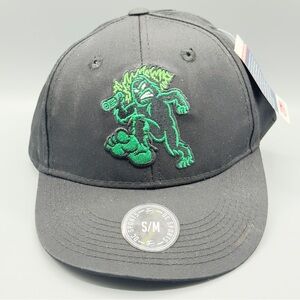 Eugene Emeralds MiLB Christmas Tree Sluggo Hat Gray S/M Flexfit NWT DC Sports